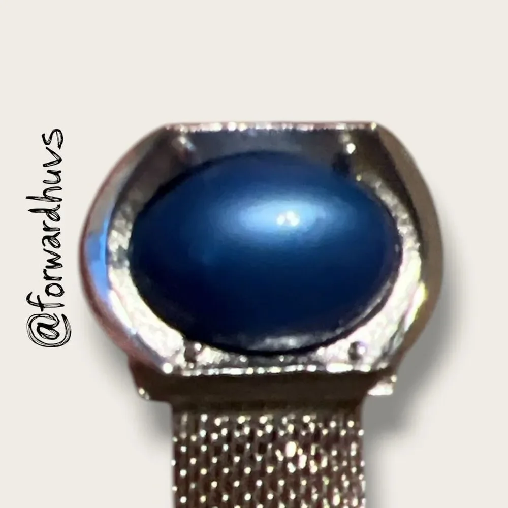 Vintage SWANK Mesh Wrap Around Cufflinks Cuff Link